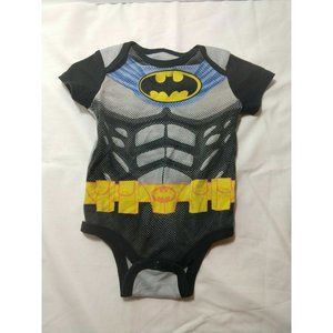 Baby Boy, 3-6 Months Batman One Piece Complete W/Cape Nw/oT -- Adorable
